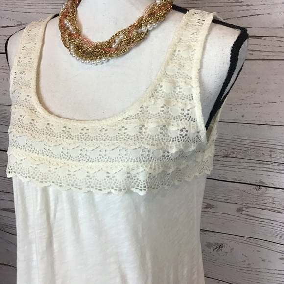 J. Crew Scallop Lace Shell Blouse Extra Small - Picture 6 of 9